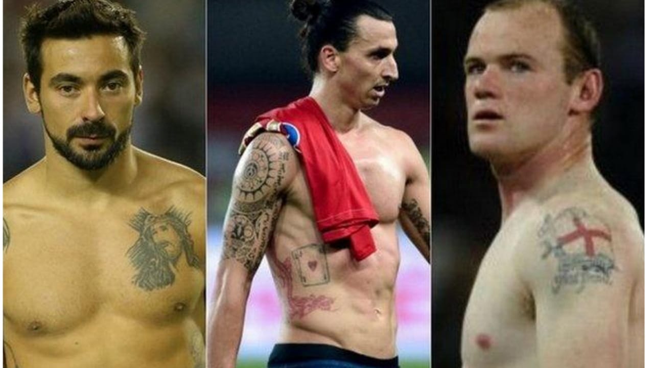 From Sergio Ramos To Arturo Vidal, Here Are The Football Players With The  Most Tattoos | IWMBuzz
