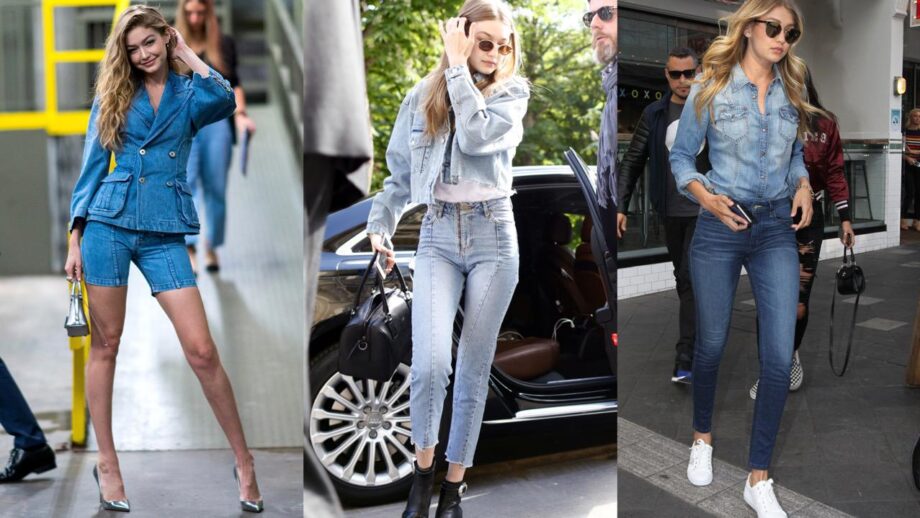 Gigi Hadid Knows How To Wear Her Denim Heres The Proof  IWMBuzz
