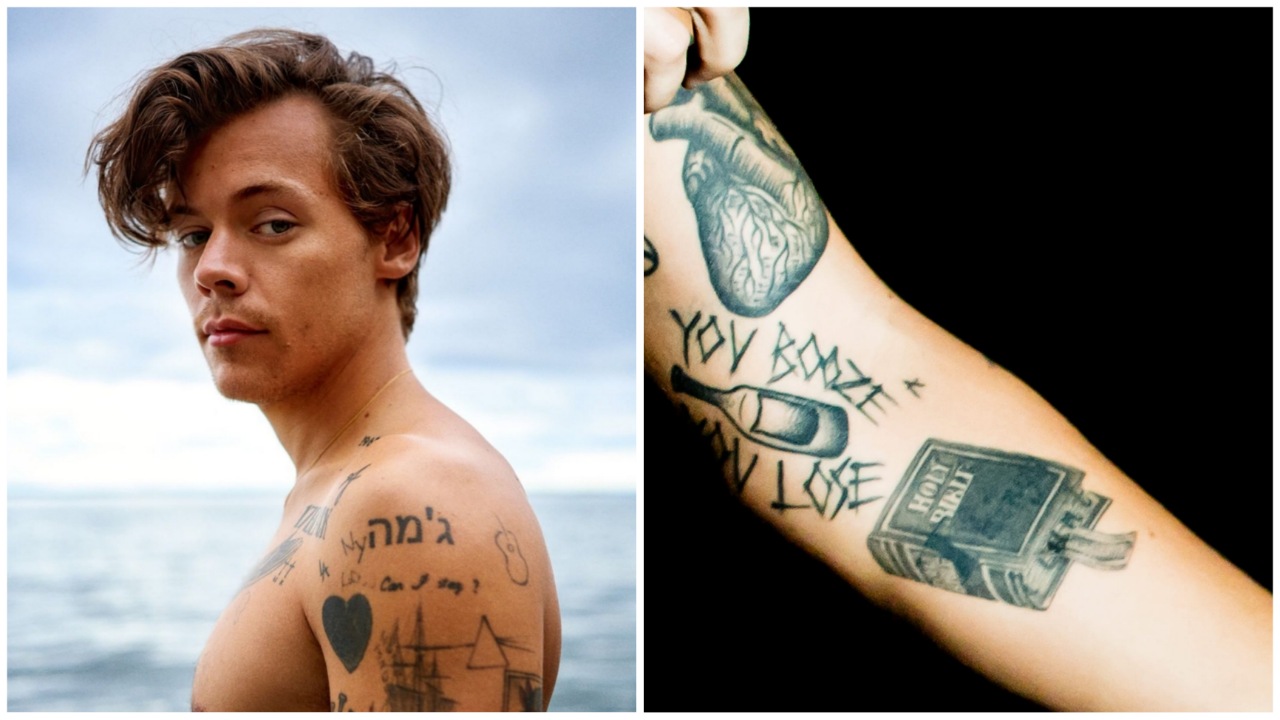 Harry Styles And His Tattoos Are The Talks Of The Town: See Pictures Here |  IWMBuzz