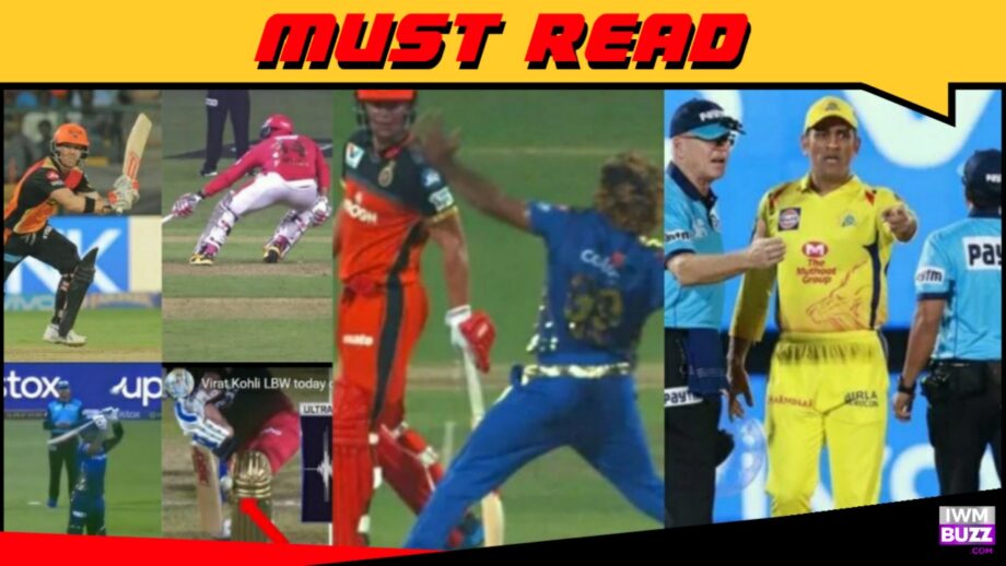 OOPS Moment On Field: Umpire Blunders In IPL