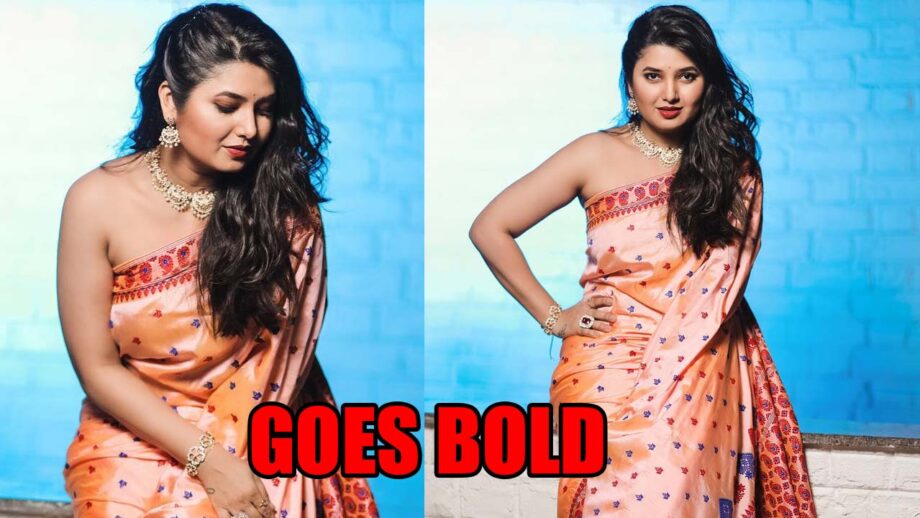 Prajakta Mali Goes Bold As She Dons Saree Without A Blouse: See Pics |  IWMBuzz