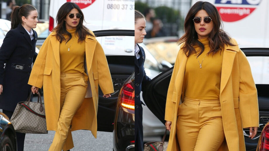 Priyanka Chopra Is A Ray Of Sunshine In These Beautiful Yellow Casual Outfits