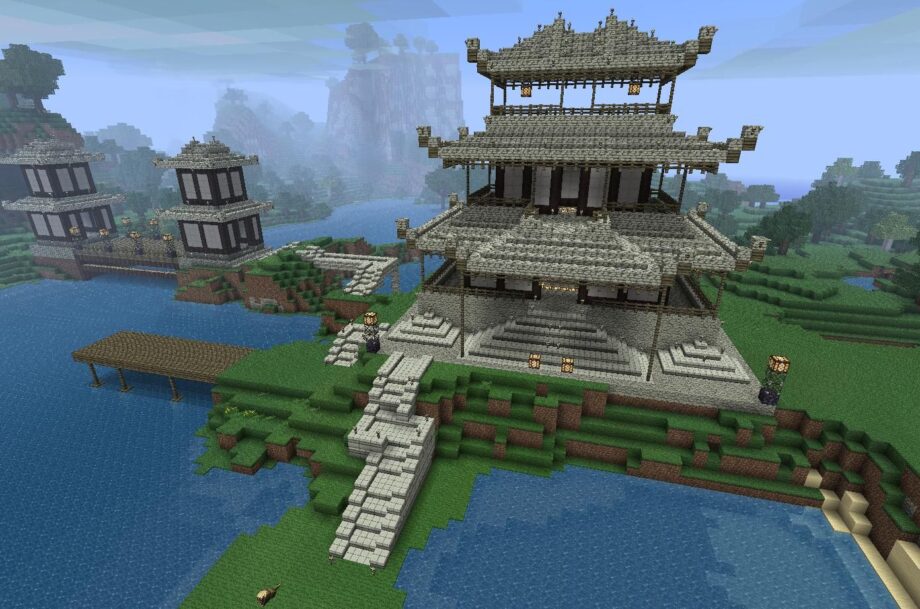 Try Out These Asian Architecture Inspired House Design In Minecraft - 2