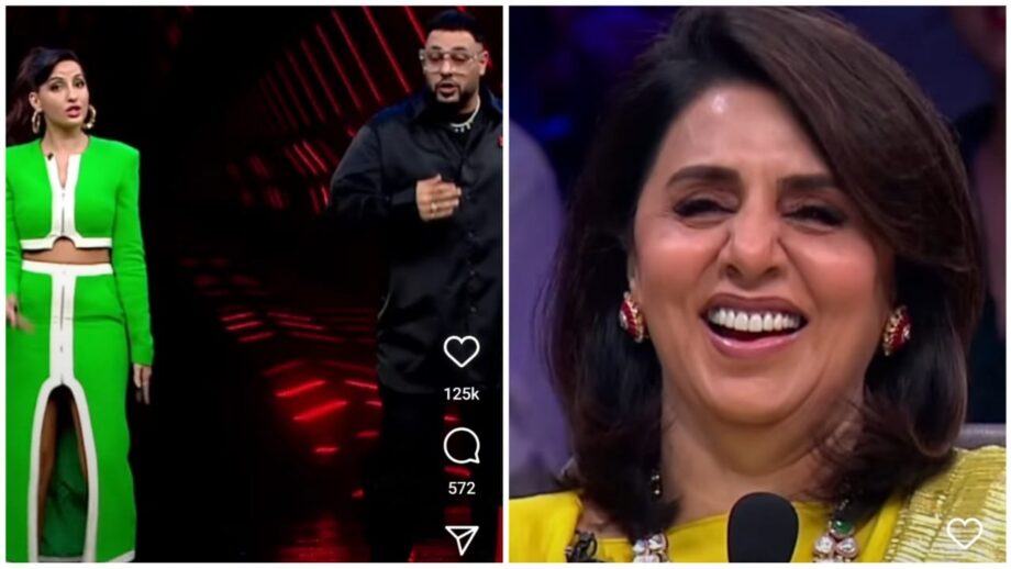 Watch: Nora Fatehi makes Badshah do 'belly dancing' with her, Neetu Kapoor loves it 621182
