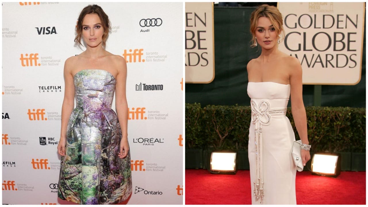 Strapless Dresses By Keira Knightley ...