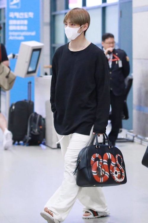BTS V Aka Kim Taehyung And His Obsession With His Bags
