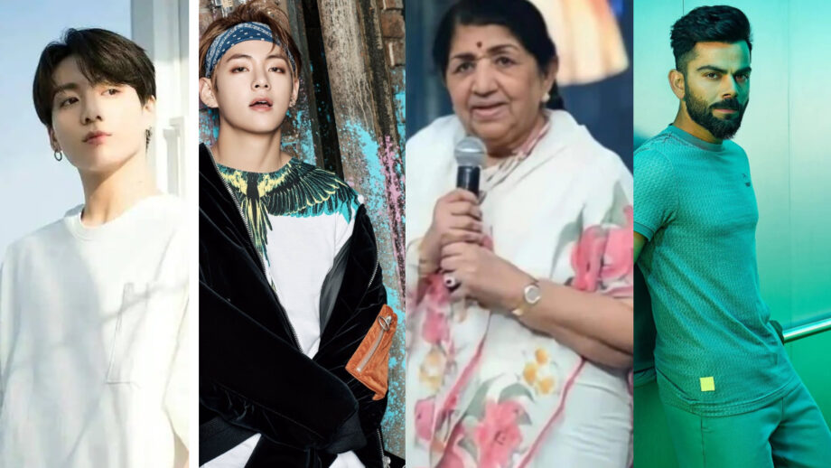 BTS V-Jungkook, Lata Mangeshkar, Virat Kohli and others Thrive As Google’s Top 10 Most Searched Asian Celebrities
