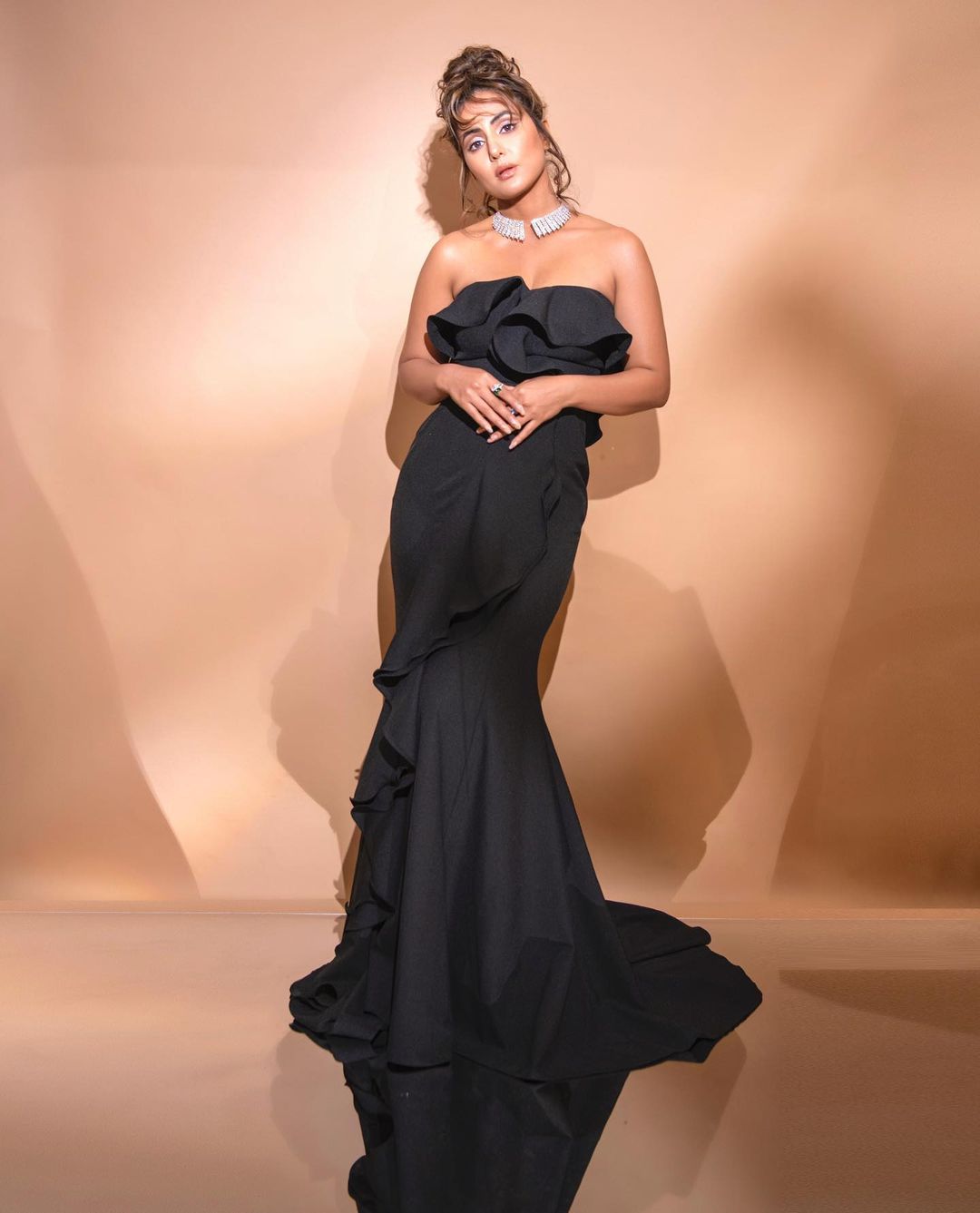 Glam Black Maxi Dress - - Mermaid Maxi Dress - One-Shoulder Maxi - Lulus