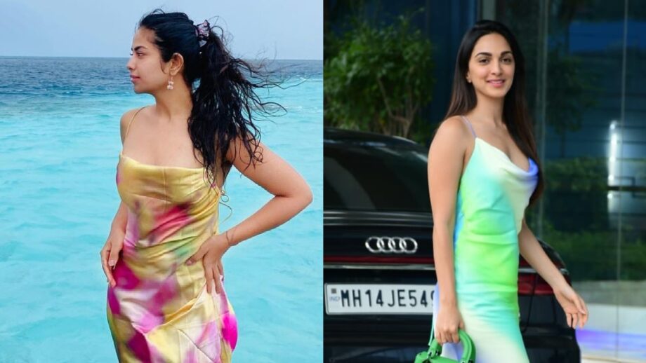 Fashion Faceoff: Avika Gor Or Kiara Advani Who Looks More Gorgeous In Tie-Dye Maxi Dress 664257