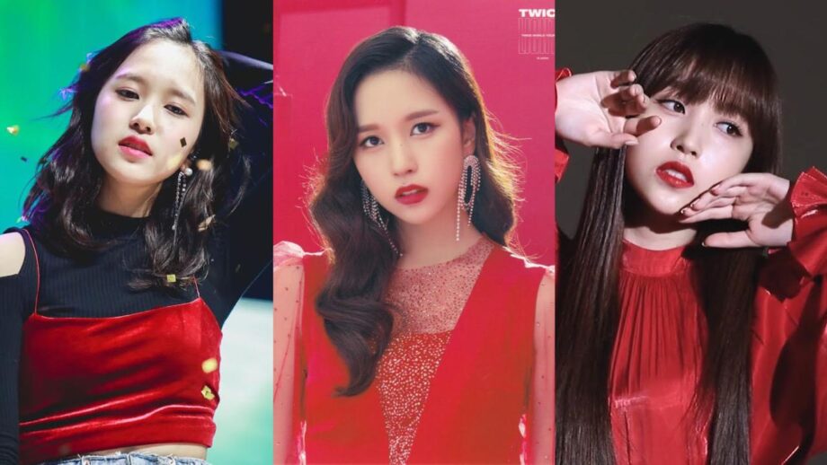 Flawless In Red: TWICE Mina In Red Is A Sight Worth Watching