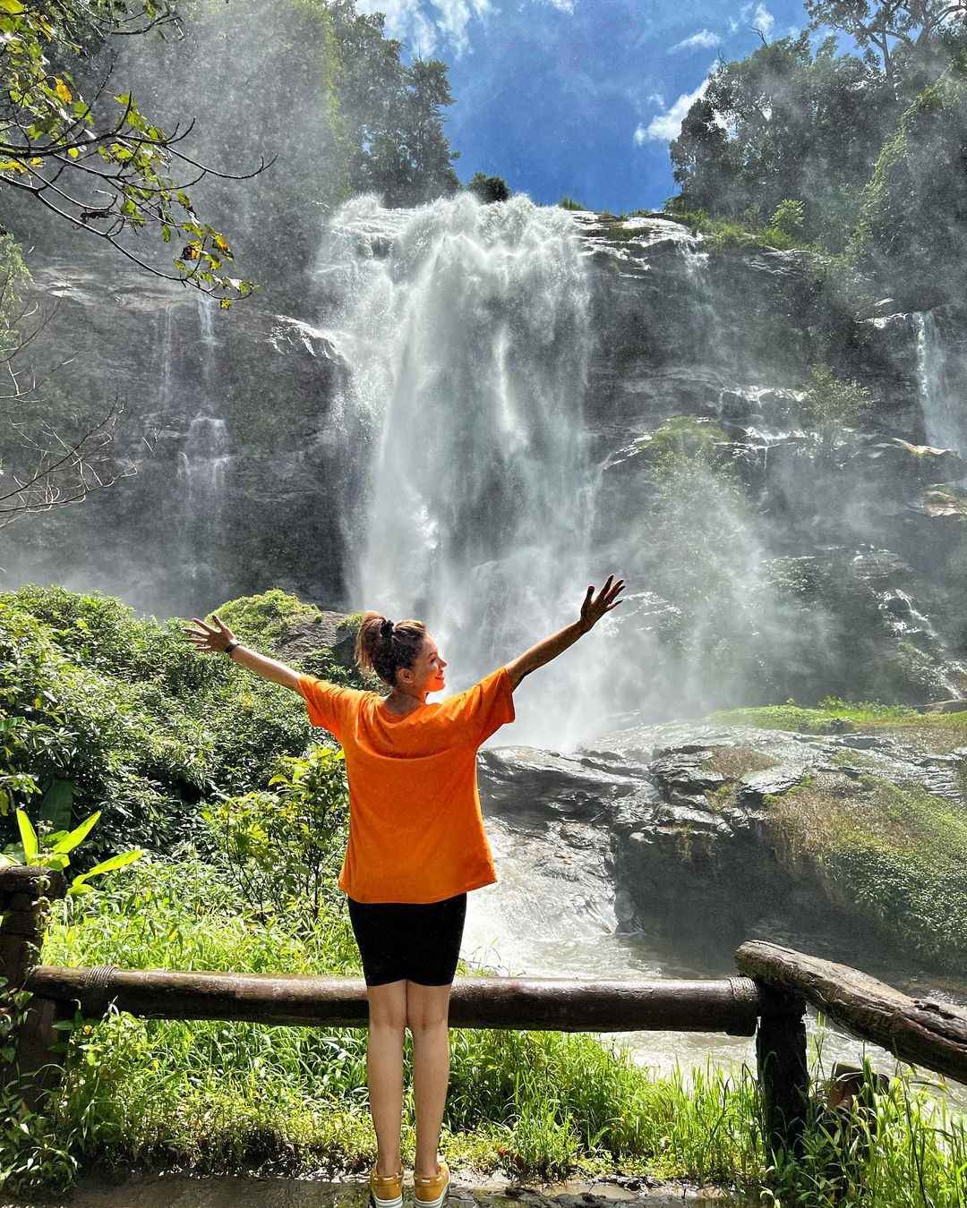 My inner child came out...: TMKOC diva Munmun Dutta enjoys waterfall experience in Thailand, shares cute pic 1