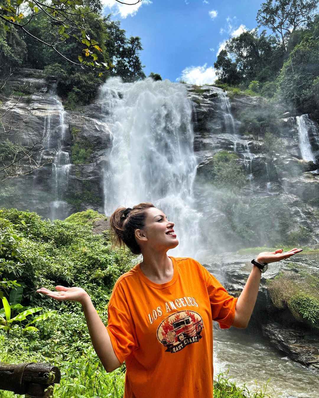 My inner child came out...: TMKOC diva Munmun Dutta enjoys waterfall experience in Thailand, shares cute pic 2