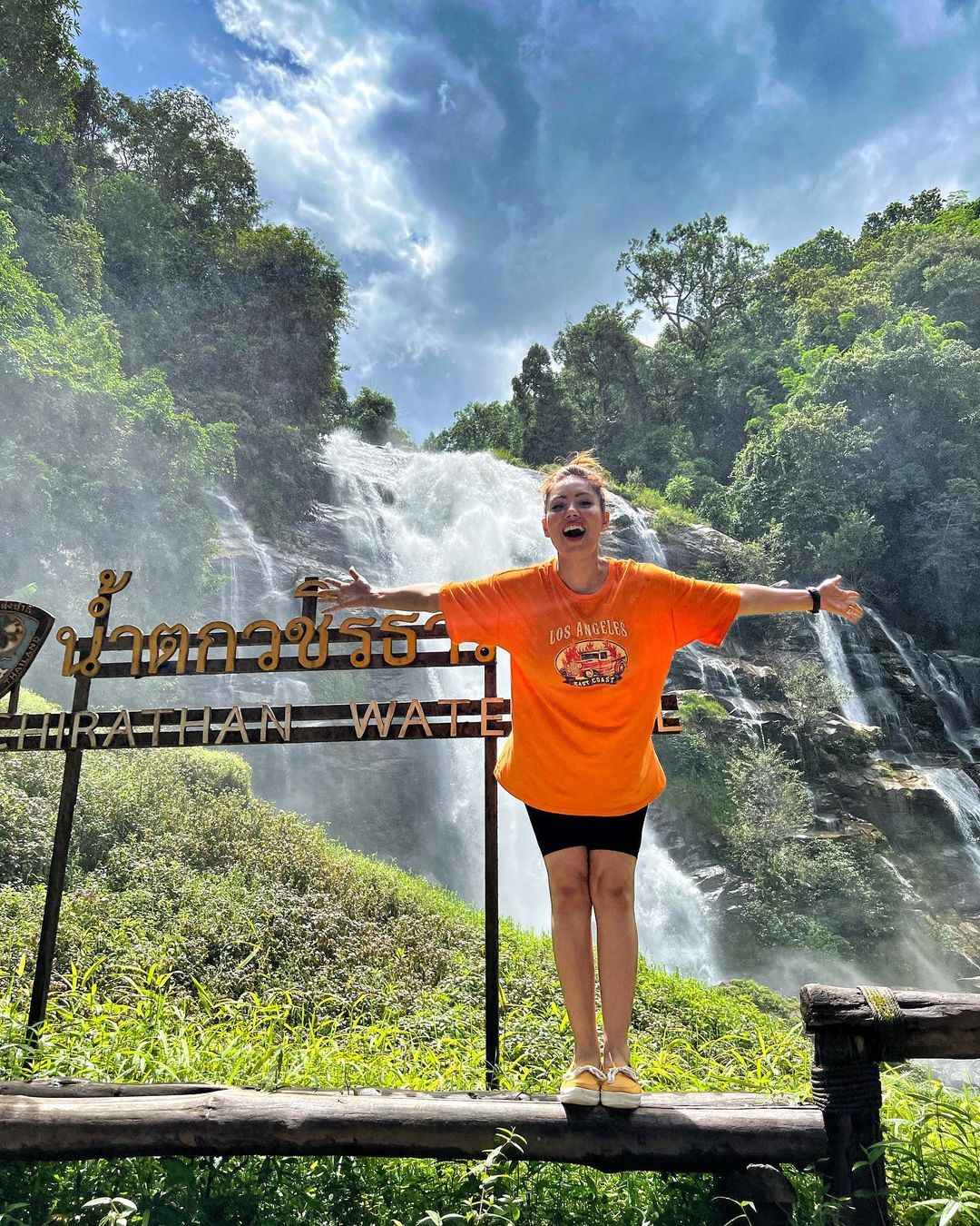 My inner child came out...: TMKOC diva Munmun Dutta enjoys waterfall experience in Thailand, shares cute pic