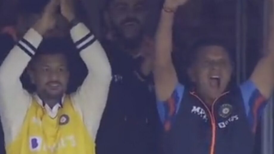 Watch: Rahul Dravid's 'super excited', animated reaction after Rishabh Pant's century takes over internet by storm