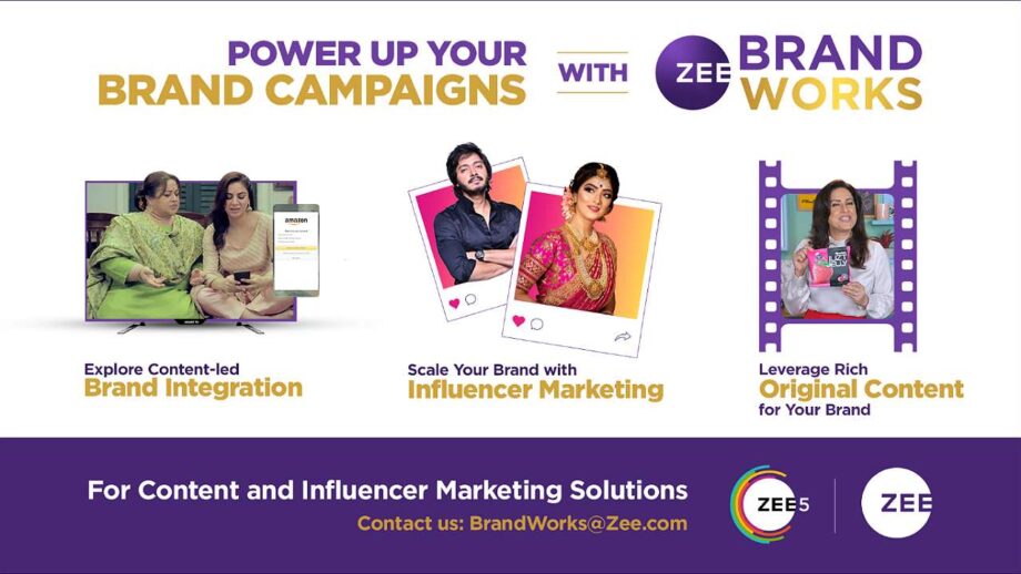 ZEE Brand Works launched to leverage ingenious creativity and consumer understanding into competitive advantage for brands & marketers