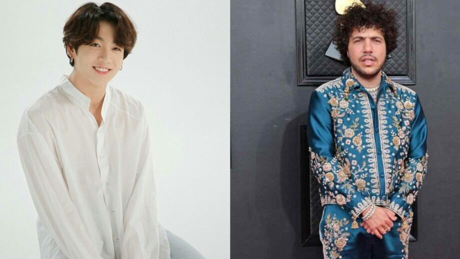 BTS Jungkook gives a shoutout to listen to the latest collaboration song with Benny Blanco, 