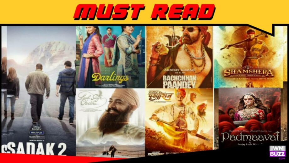 From Padmaavat, Shamshera, Sadak 2 To Laal Singh Chadha: Movies That Were Hit By Boycott Trend