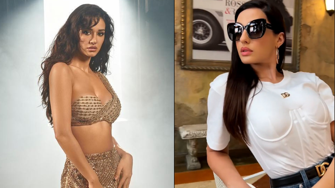 hotness-alert-nora-fatehi-sets-internet-on-fire-in-casuals-disha-patani-stabs-hearts-in-one-shoulder-golden-shimmery-gown-or-iwmbuzz