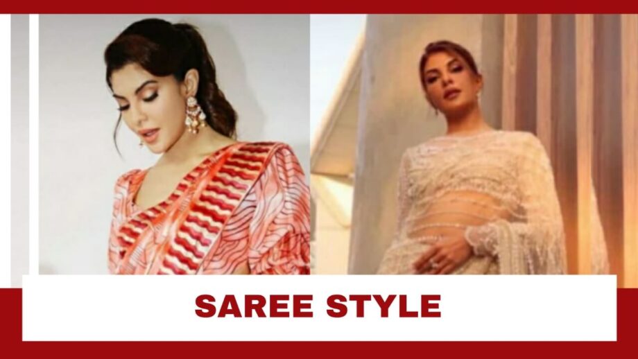 Jacqueline Fernandes Has An Exquisite Collection Of Sarees; Check Pics