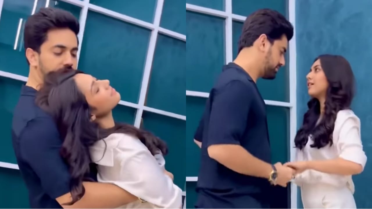 Love is in the air: Zain Imam and Reem Sameer Sheikh turn romantic and cosy...
