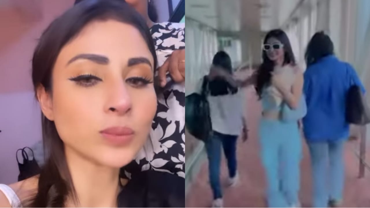 Mouni Roy is back in Kolkata, meets her best friend from hometown | IWMBuzz