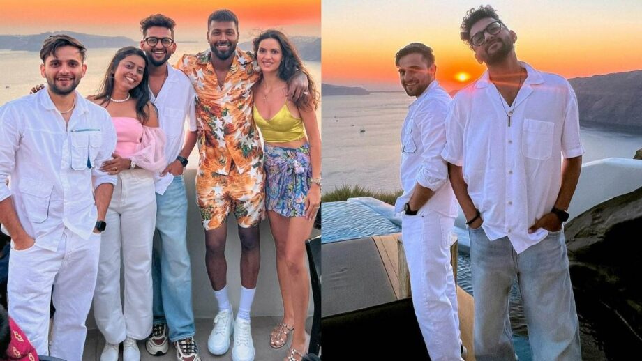 Watch: 'Funcho' spotted chilling with Hardik Pandya and wife Natasa Stankovic in Greece, give glimpse of exotic lifestyle | IWMBuzz