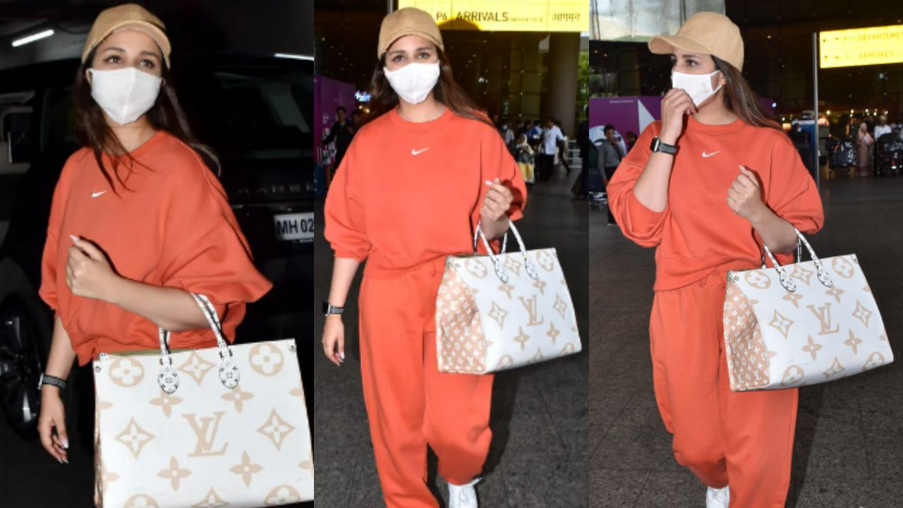 Deepika pairs Rs 39k jacket with Rs 4.20 lakh LV bag for airport look