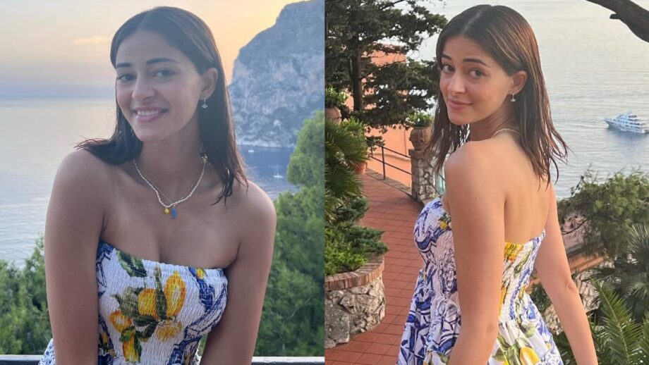 Beauty In Italy: Ananya Panday looks vivacious in floral flared dress, Shanaya Kapoor says ‘U r copying…’ 