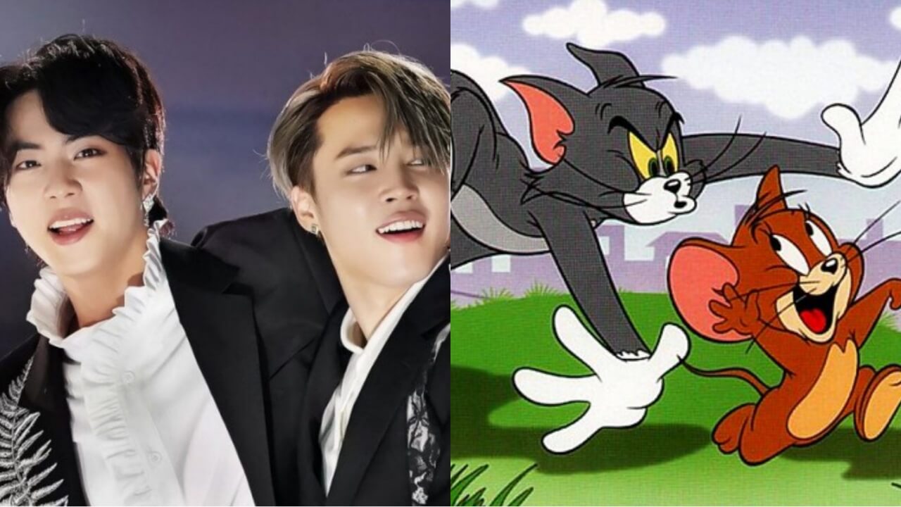 BTS Members Jin And Jimin's Tom And Jerry Version Goes Viral; See Video |  IWMBuzz