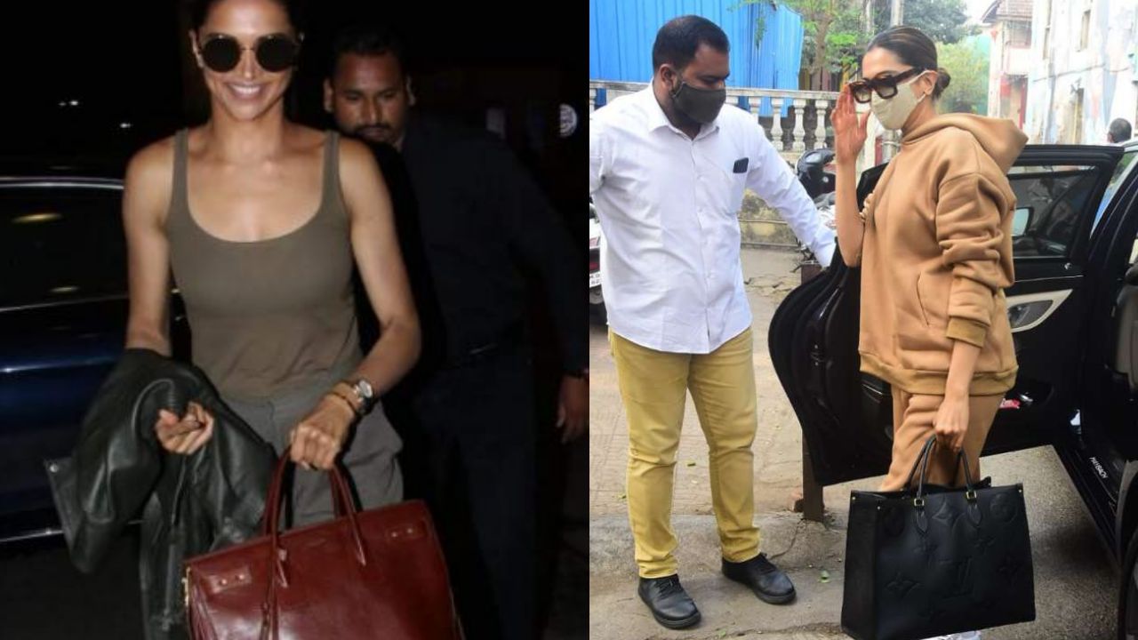 Deepika Padukone's Basic Black Bag Costs Rs 2.5 Lakh That She Teams up With  a Chic Denim Look - See Pics