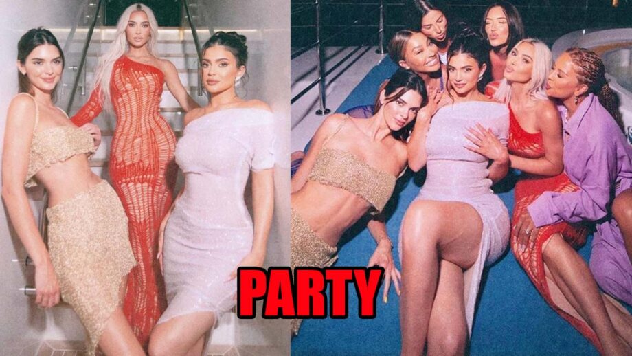 Kim Kardashian parties with sisters Kylie Jenner and Kendall Jenner, check photos