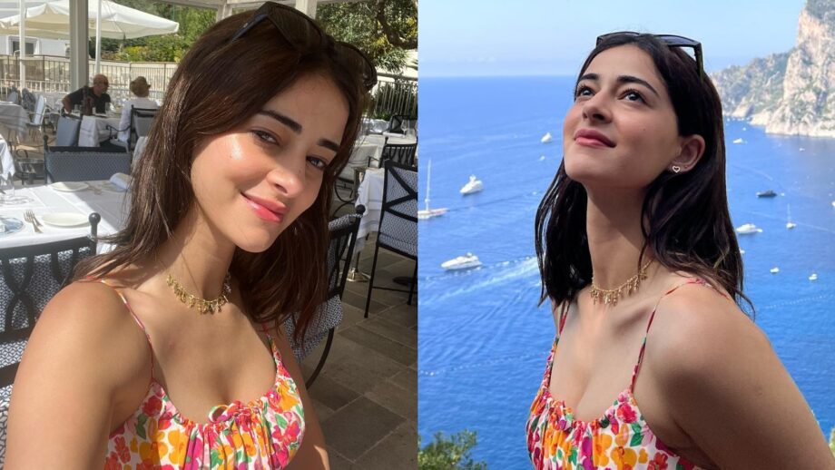Photodump: Ananya Panday shares droolworthy snaps form Capri Island vacation in Italy, BFF Shanaya Kapoor says, “love you…”
