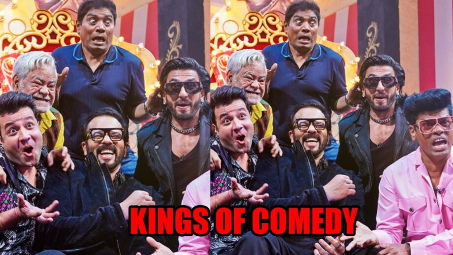 Team Cirkus graces Khatron Ke Khiladi 12 finale, Ranveer Singh shares pic with 'The Kings of Comedy'