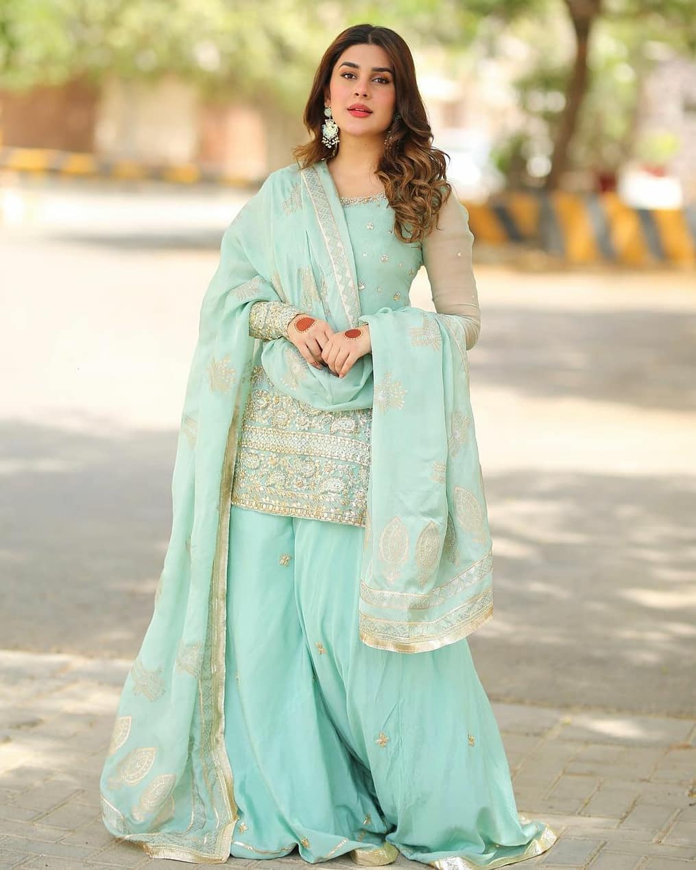 How to style your sharara suit this wedding season - Quora