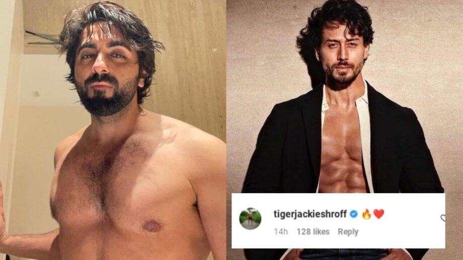 Ayushmann Khurrana Goes Shirtless For His Movie Shoot, Tiger Shroff Comments