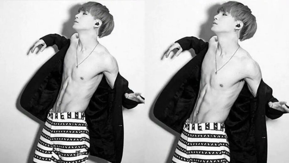 BTS Boys' Dripping Looks Without Shirt, Flaunting Toned Figure