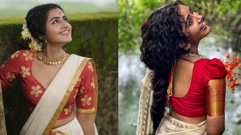Check Out: Anupama Parameswaran And Her Love For South-Indian Sarees