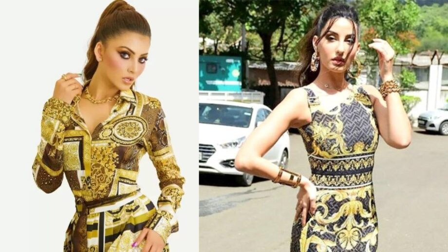 Fashion faceoff: Nora Fatehi vs Urvashi Rautela: Who slew it in a ...