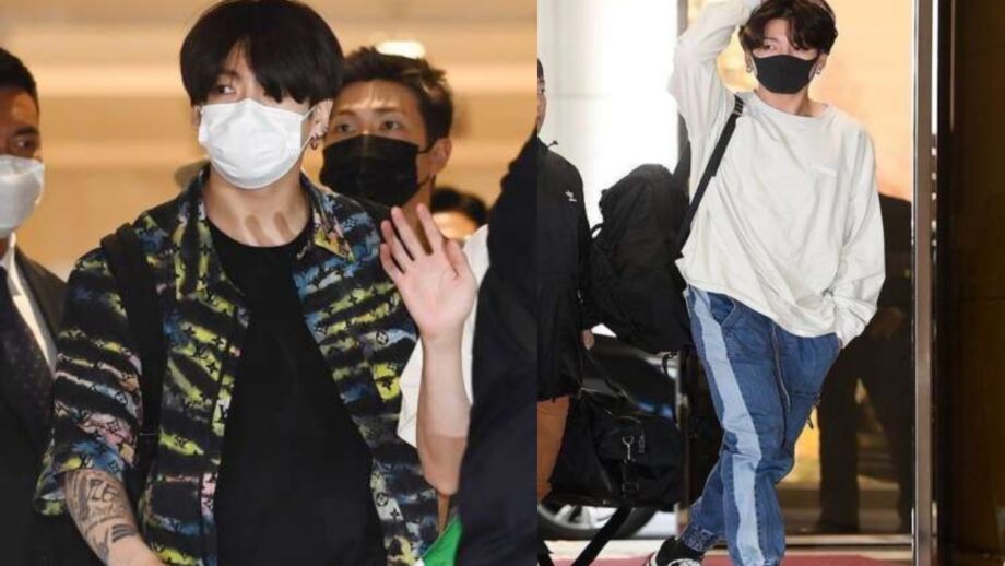 Flaunt Your Fashion Like BTS Jungkook's Sophisticated Airport Styles