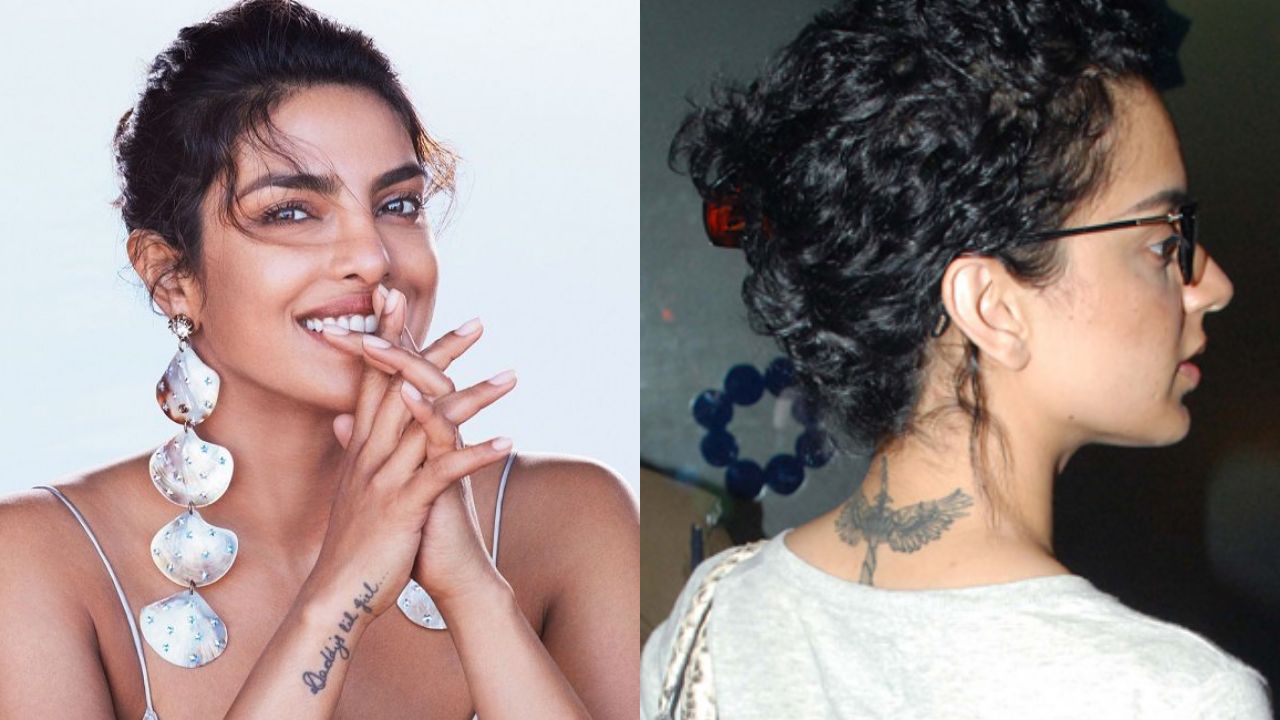 From Priyanka Chopra To Kangana Ranaut, These B-town Divas Have Hidden  Tattoos, See Photos Here | IWMBuzz