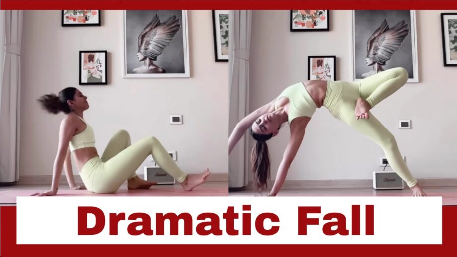 Oops!! Alaya F Has A Dramatic Fall During Her Exercise Routine 718934