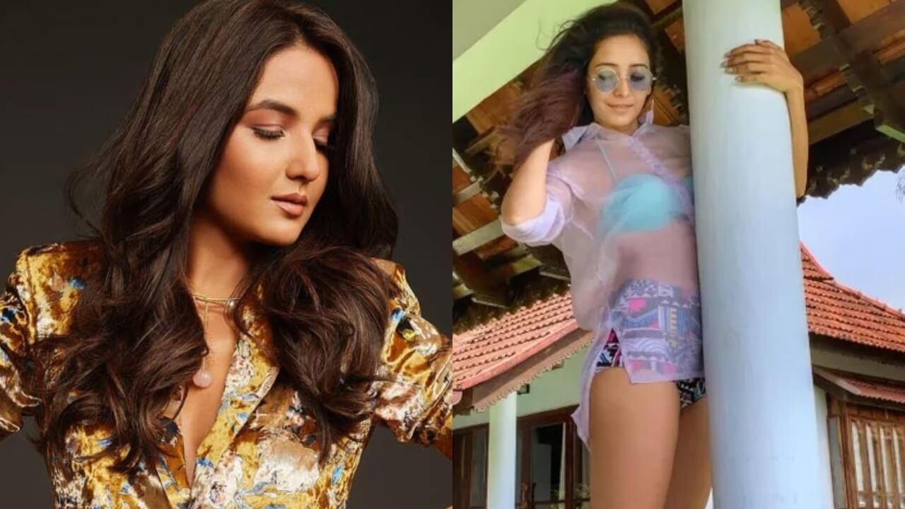 Asha Negi In Bralette Netted Crop Top Or Jasmin Basin In Jacket Top: Whose  Crop Top Fashion Is Your Favourite?