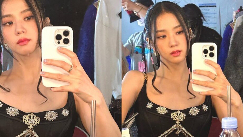 Check Out: Blackpink's Jisoo Gives Chic Vibes In A Stunning Black Corset With Embellishments 725224