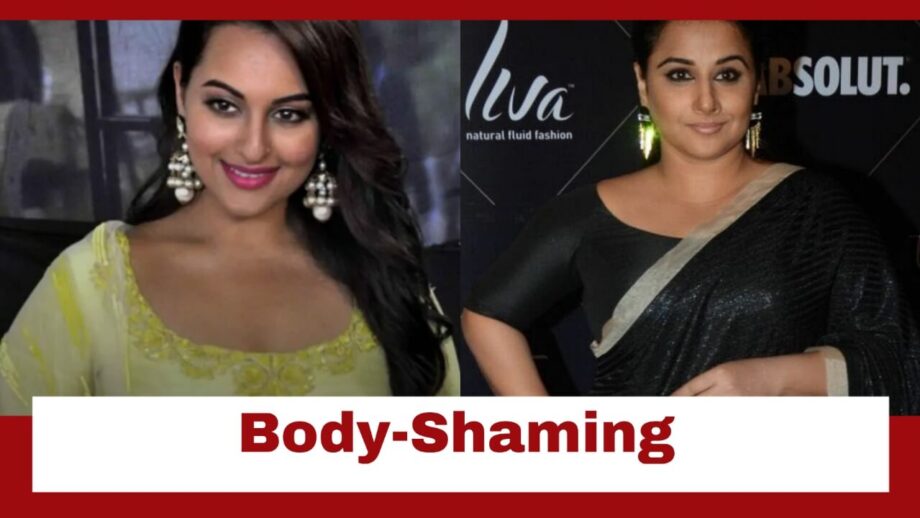 From Vidya Balan To Sonakshi Sinha Actresses Who Faced Body Shaming