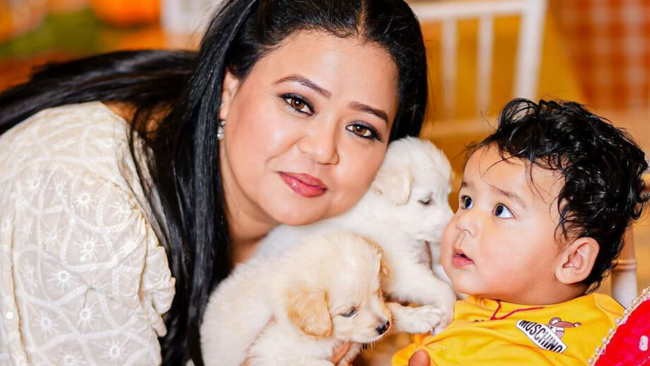 Cuteness Alert: Bharti Singh shares picture with Laksh Limbachiya