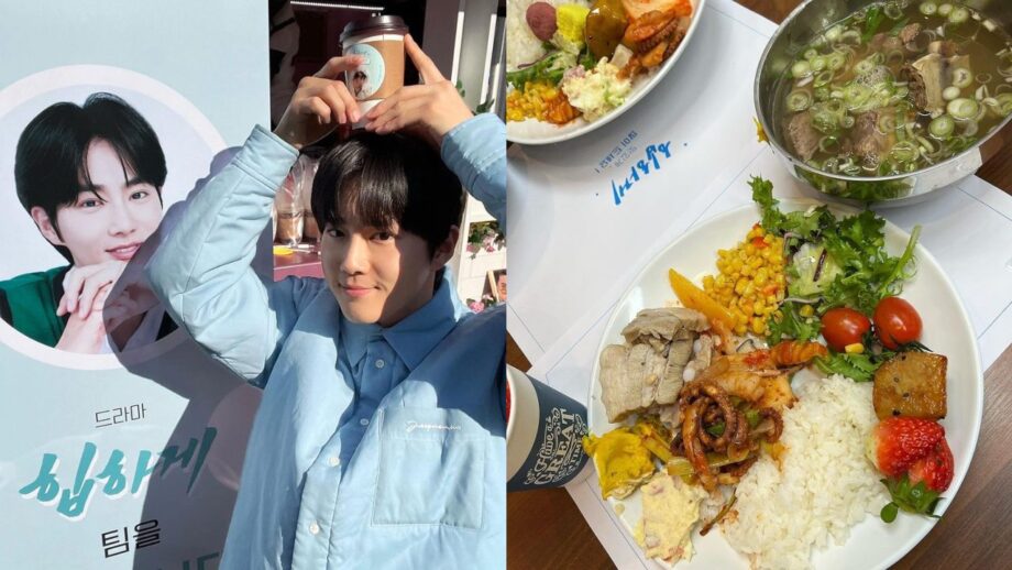 EXO SUHO enjoys scrumptious filling lunch, see pics