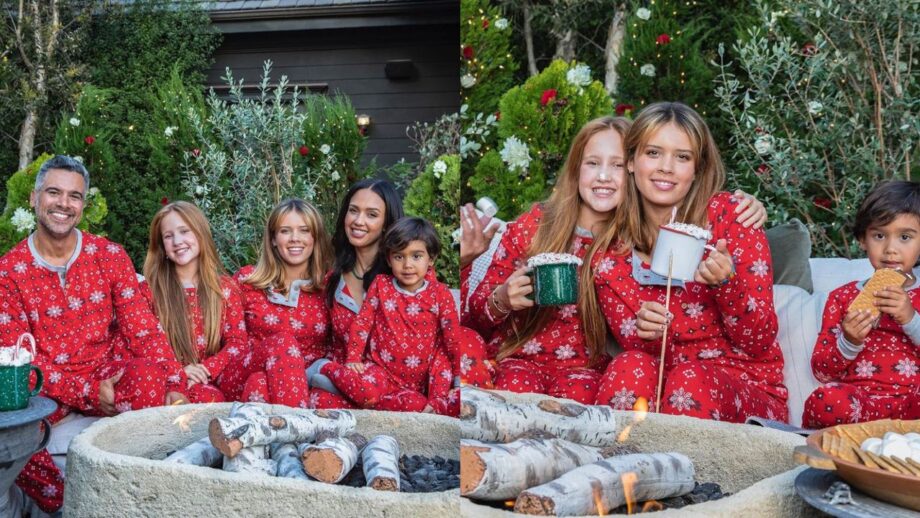 Jessica Alba’s Christmas fam-jam photodump is goals