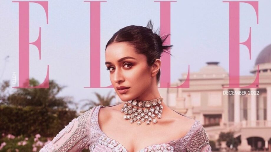 Shraddha Kapoor shines in mermaid lehenga, Aangan necklace, plique-a-jour  ring and more | IWMBuzz