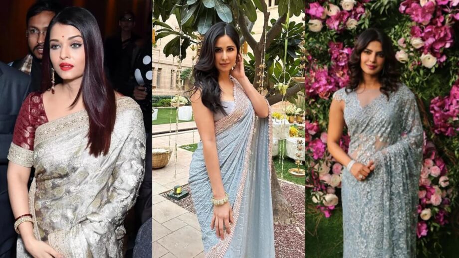 Aishwarya Rai VS Katrina Kaif VS Priyanka Chopra: Whose Pastel Saree Is Glamourous? 760351