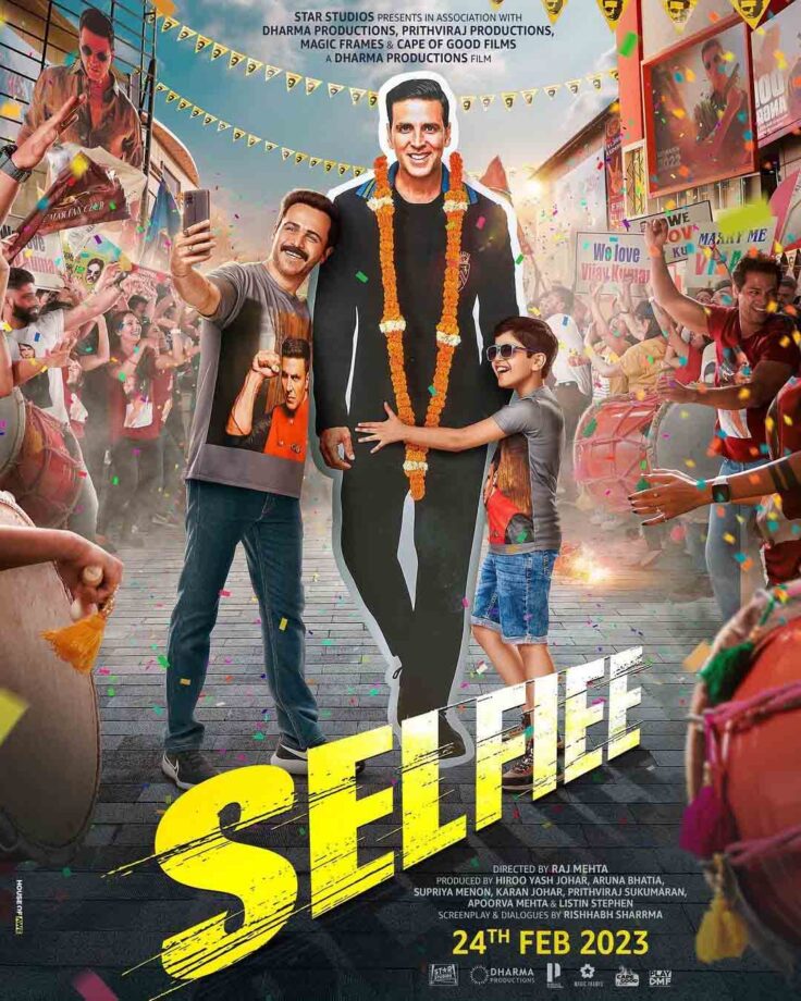 Akshay Kumar and Emraan Hashmi treat fans with new poster of Selfiee 760195